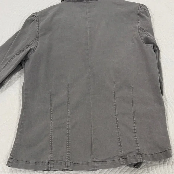 Knox Rose Women's Utility Jacket in Gray - Picture 6 of 6